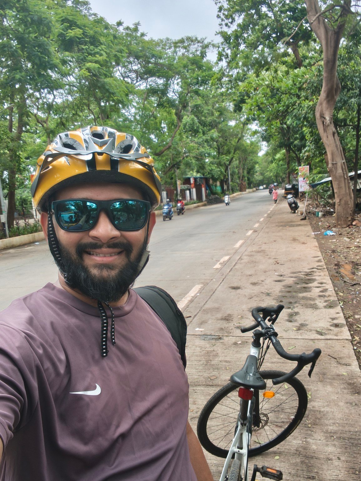 Smitesh Save cycling
